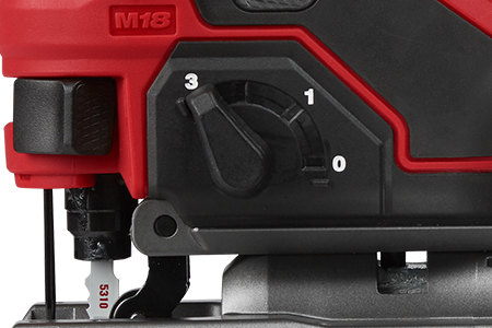 Ovládání Milwaukee M18 FBJS